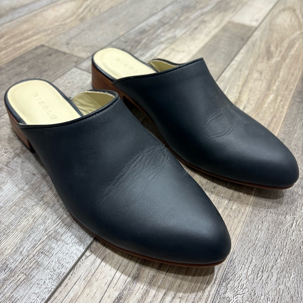 Nisolo All Day Heeled Mules